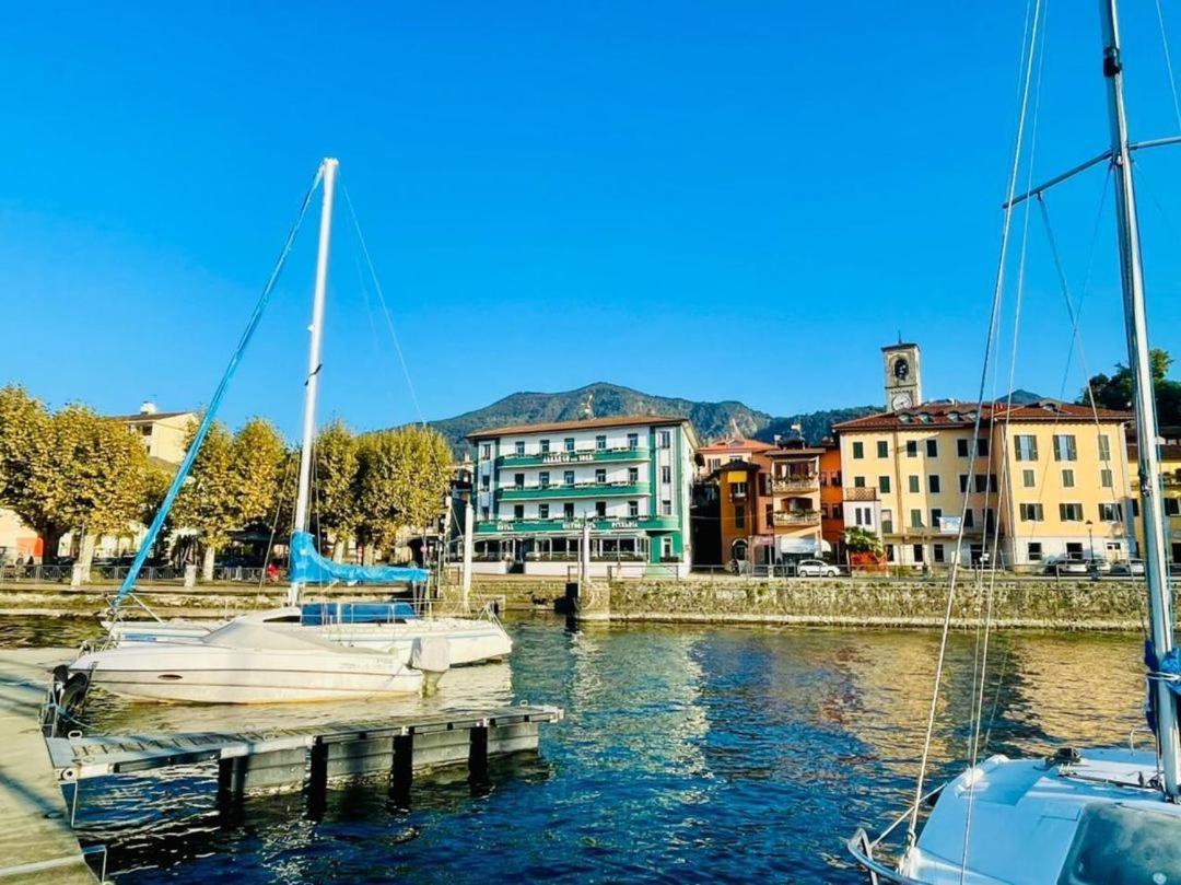 Albergo Del Sole Porto Valtravaglia Exterior foto