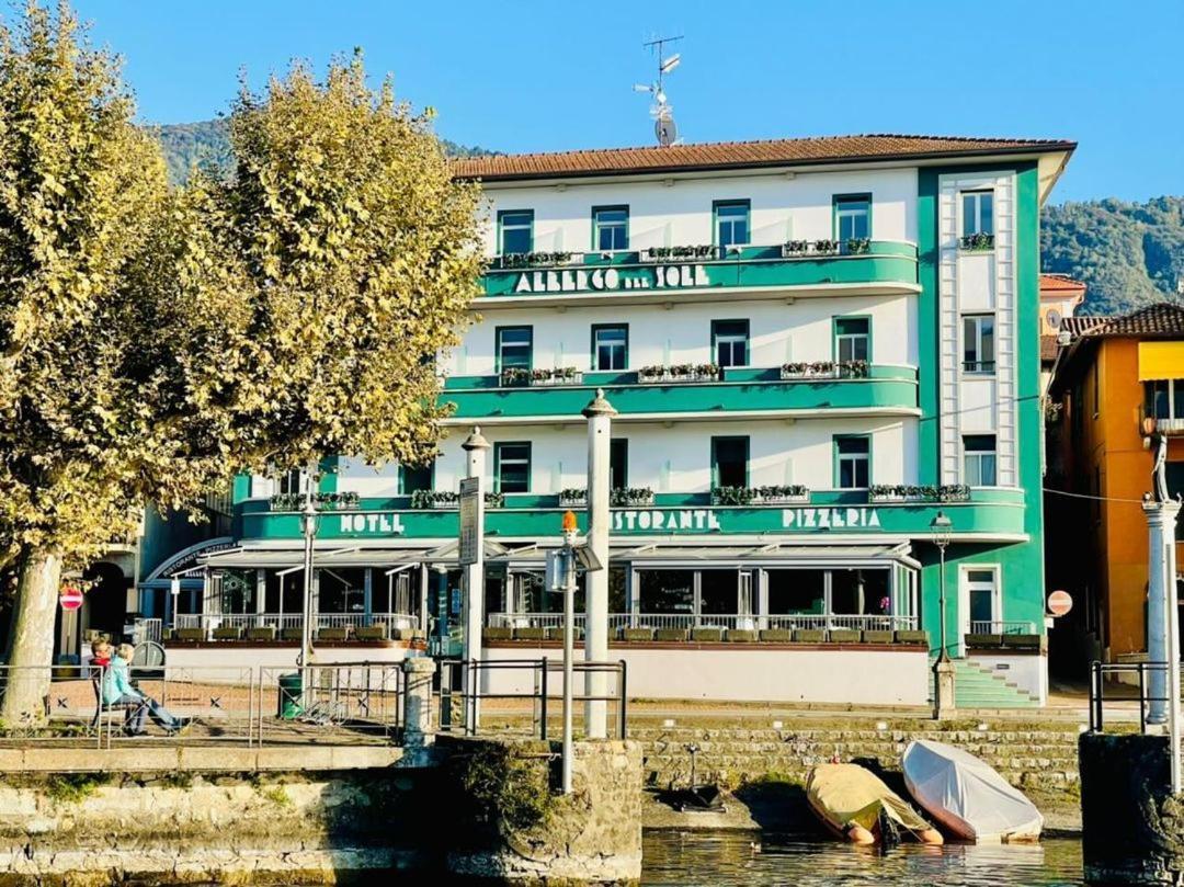 Albergo Del Sole Porto Valtravaglia Exterior foto